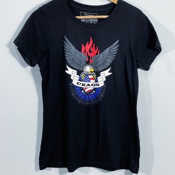 Kristin Ashley Chaos Book Series Logo Short Sleeve Tee - Picture 5 of 7